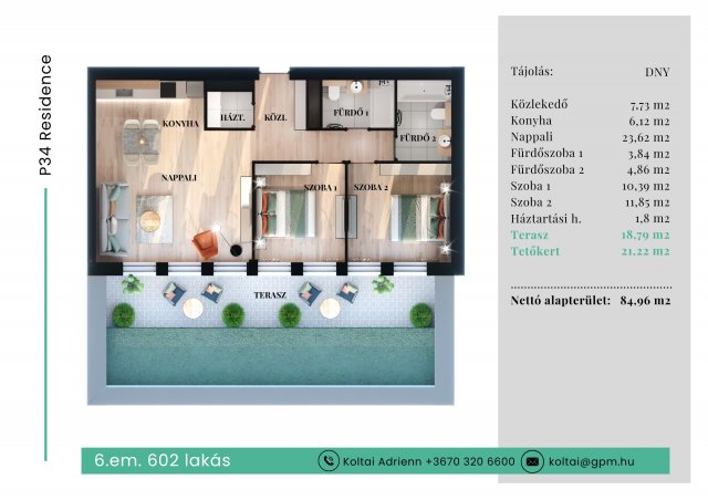 Eladó téglalakás, VII. kerületben, Péterfy Sándor utcában