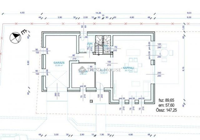 Eladó ikerház, Gyálon 149.9 M Ft, 5 szobás