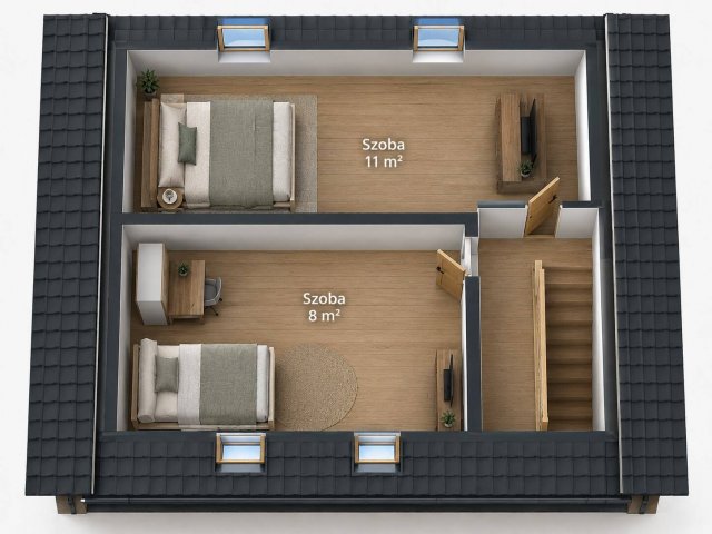 Eladó családi ház, Sajószögeden 33.9 M Ft, 3+2 szobás