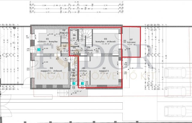 Eladó téglalakás, Budapesten, XIX. kerületben 133 M Ft, 3 szobás