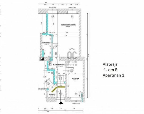 Eladó téglalakás, Budapesten, VII. kerületben 59.9 M Ft