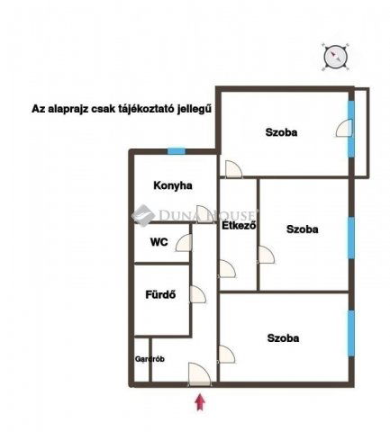 Eladó panellakás, Budapesten, XV. kerületben 80 M Ft, 3 szobás
