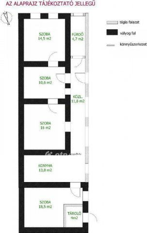 Eladó családi ház, Vámospércsen 33 M Ft, 3+1 szobás