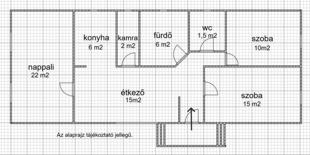 Eladó családi ház, Jászalsószentgyörgyon 14.8 M Ft, 2+1 szobás