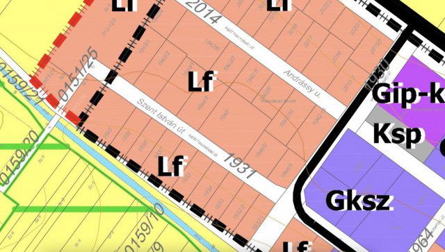 Eladó telek, Dányon, Szent István utcában 25.9 M Ft