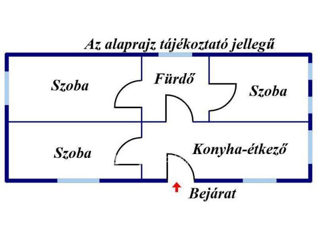 Eladó családi ház, Törökszentmiklóson 10.99 M Ft, 2+2 szobás