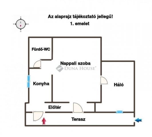 Eladó téglalakás, Budapesten, II. kerületben 110 M Ft, 2 szobás