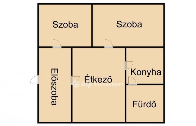 Eladó családi ház, Újfehértón 37 M Ft, 2 szobás