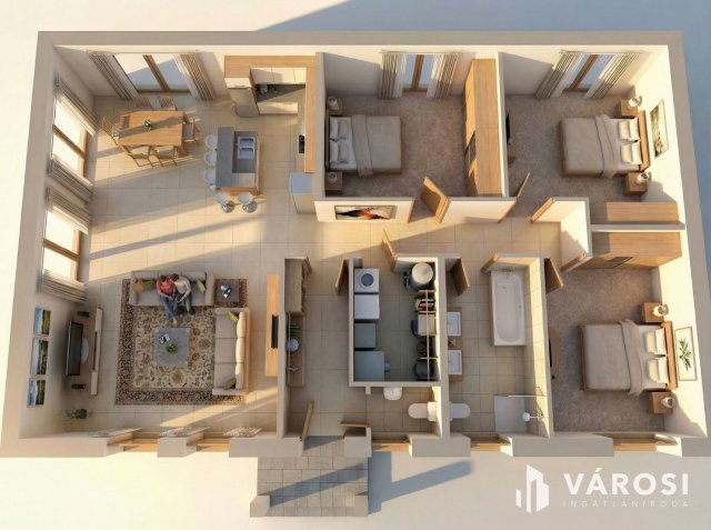 Eladó családi ház, Szegeden 119.99 M Ft, 4 szobás