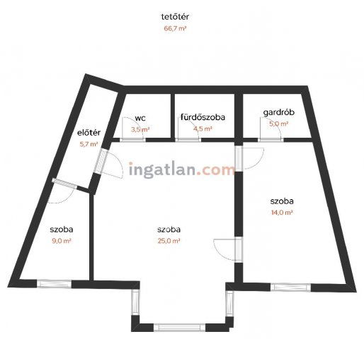 Eladó családi ház, Egerben 109.9 M Ft, 4+1 szobás