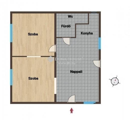 Eladó családi ház, Vecsésen 77.99 M Ft, 3 szobás