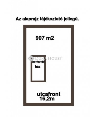 Eladó telek, Alsónémediben 49 M Ft / költözzbe.hu
