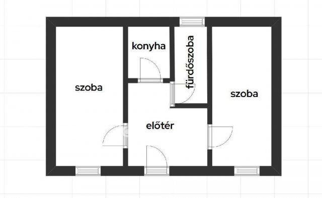 Eladó téglalakás, Budapesten, VIII. kerületben 74 M Ft, 2 szobás