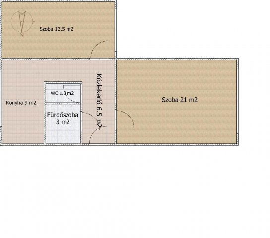 Eladó panellakás, Budapesten, XXI. kerületben 59.9 M Ft, 2 szobás