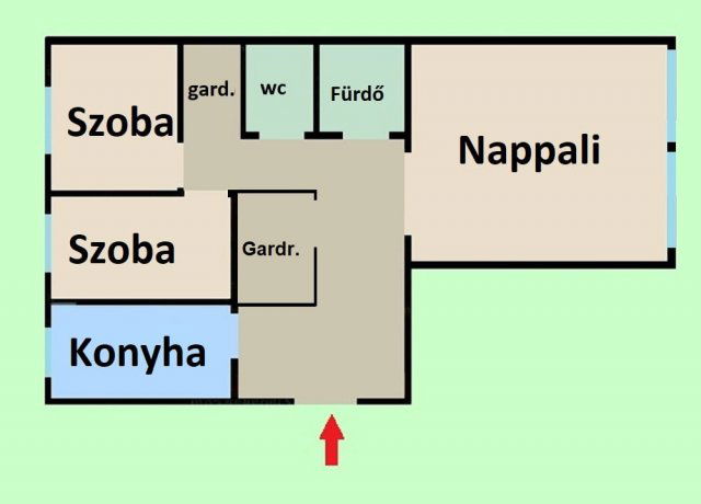 Eladó panellakás, III. kerületben, Hollós Korvin Lajos utcában