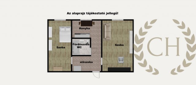 Eladó panellakás, Szegeden 49.9 M Ft, 2 szobás