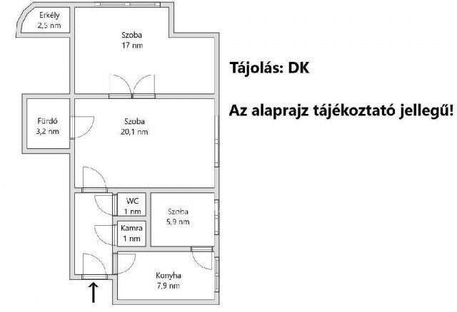 Eladó téglalakás, Budapesten, XIV. kerületben 66.9 M Ft