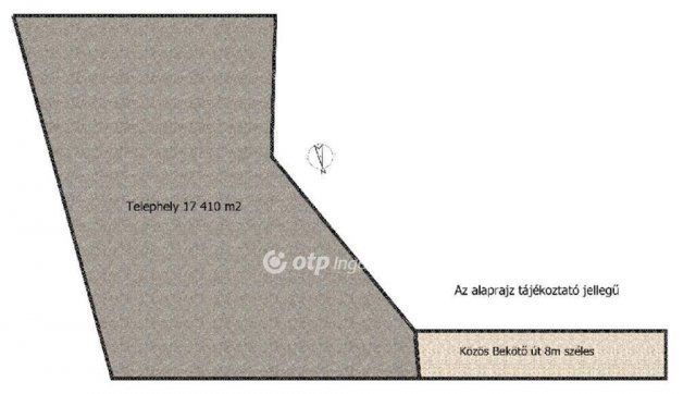 Kiadó telek, Szigetszentmiklóson 5605 E Ft / hó