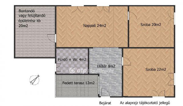 Eladó családi ház, Üllőn 73.5 M Ft, 3 szobás