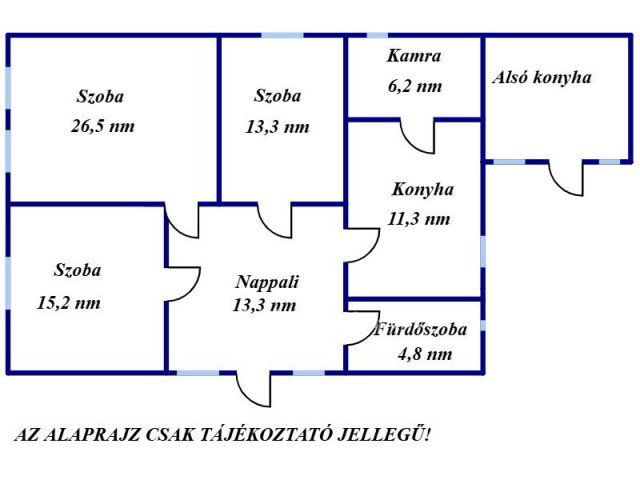 Eladó családi ház, Kunszentmártonban 18.9 M Ft, 3 szobás