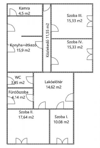 Eladó családi ház, Kápolnán 26.5 M Ft, 4 szobás