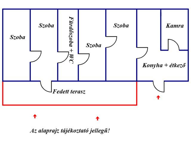 Eladó családi ház, Demecseren 13.5 M Ft, 4 szobás