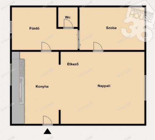 Eladó téglalakás, Kecskeméten 70.9 M Ft, 2 szobás