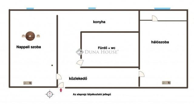 Eladó panellakás, Szegeden 48 M Ft, 2 szobás