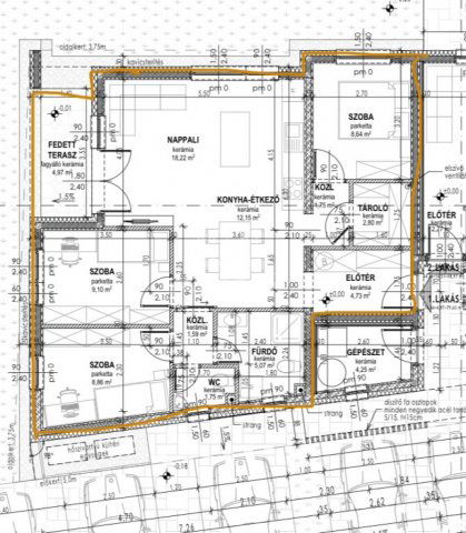 Eladó téglalakás, Budapesten, XXIII. kerületben 108.75 M Ft