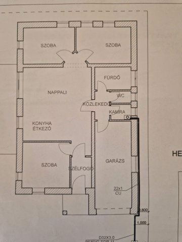 Eladó családi ház, Győrzámolyon 89.9 M Ft, 3 szobás