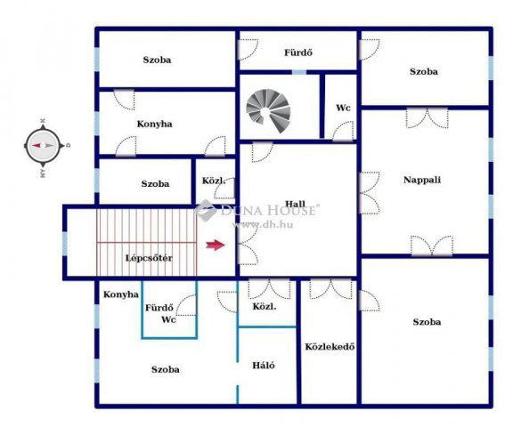 Eladó téglalakás, Budapesten, II. kerületben 280 M Ft, 6 szobás