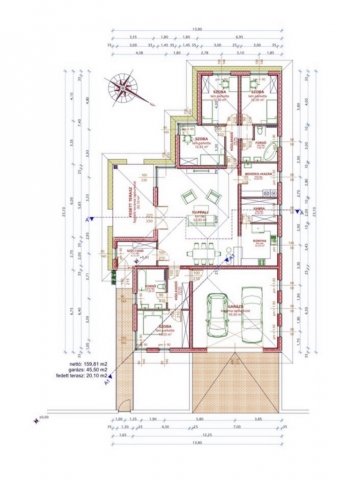 Eladó családi ház, Baján 210 M Ft, 4 szobás