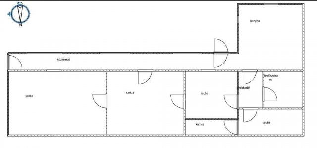 Eladó családi ház, Monyoródon 22 M Ft, 3+1 szobás