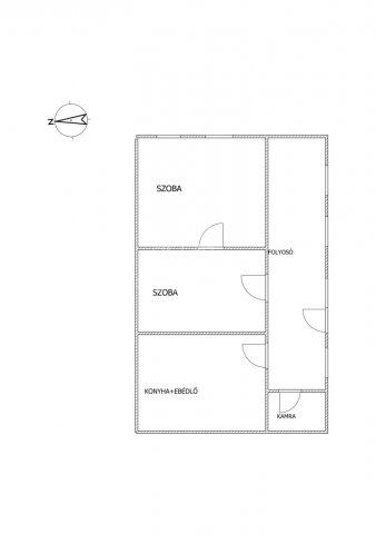 Eladó családi ház, Garán 3.5 M Ft, 2 szobás