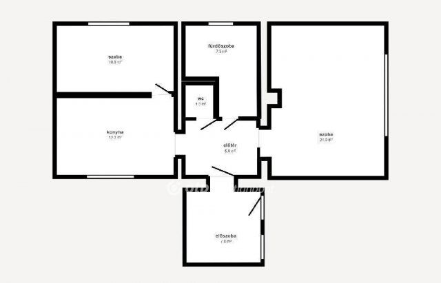 Eladó családi ház, Nyíregyházán 79.9 M Ft, 2 szobás