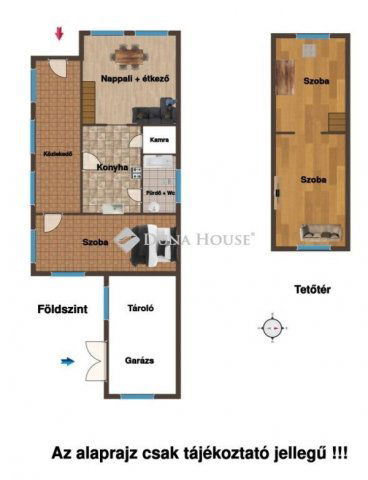 Eladó családi ház, Palotáson 32.5 M Ft, 4 szobás