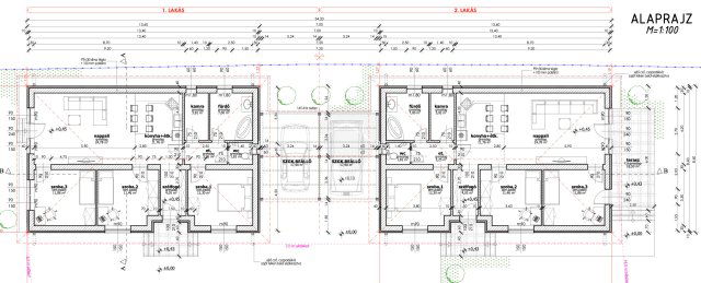 Eladó ikerház, Jászberényben 54.99 M Ft, 4 szobás