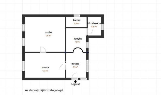 Eladó családi ház, Kunszentmártonban 18.9 M Ft, 2 szobás