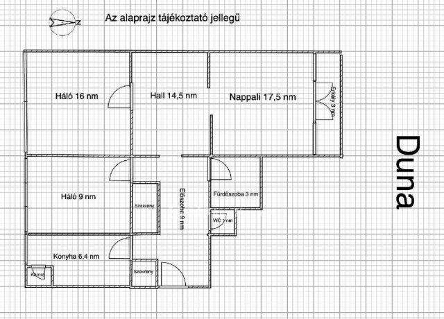 Eladó téglalakás, Budapesten, II. kerületben 119.9 M Ft
