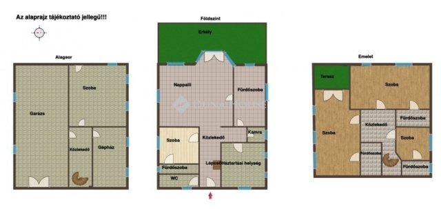 Eladó családi ház, Szentendrén 198 M Ft, 6 szobás