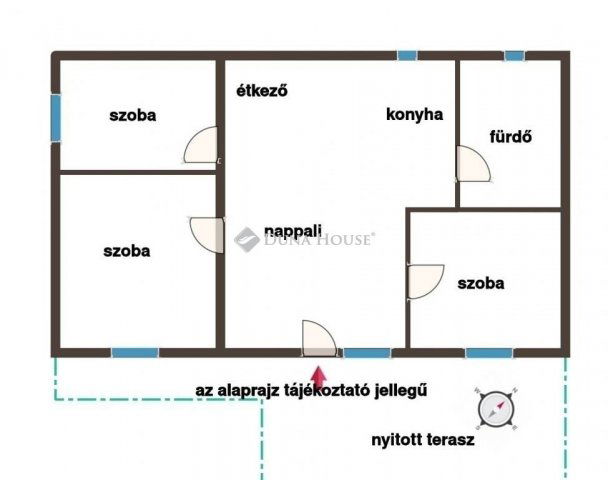 Eladó családi ház, Tápióságon 65 M Ft, 4 szobás