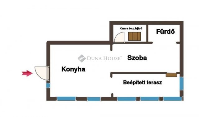 Eladó családi ház, Szombathelyen 13.5 M Ft, 1 szobás