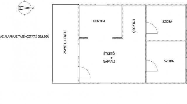 Eladó családi ház, Csákányon 34.99 M Ft, 3 szobás