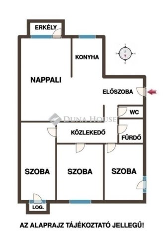 Eladó panellakás, Budapesten, IV. kerületben 79.9 M Ft, 4 szobás