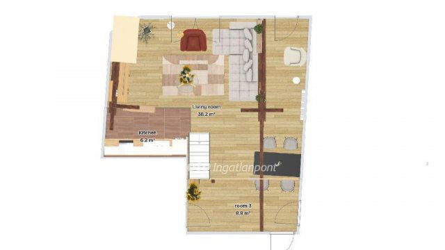 Eladó téglalakás, Nagykanizsán 84.9 M Ft, 4 szobás