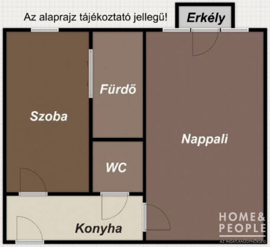 Eladó téglalakás, Szegeden 13 M Ft, 2 szobás