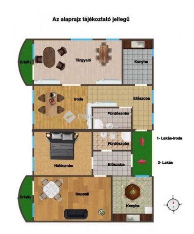 Eladó téglalakás, Egerben 94 M Ft, 4 szobás