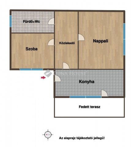 Eladó családi ház, Zalaegerszegen 43.5 M Ft, 2 szobás