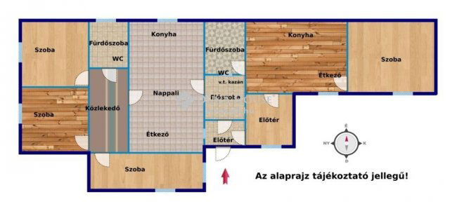 Eladó családi ház, Debrecenben 68 M Ft, 5 szobás