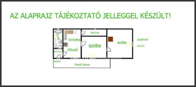 Eladó családi ház, Vámospércsen 35 M Ft, 2 szobás